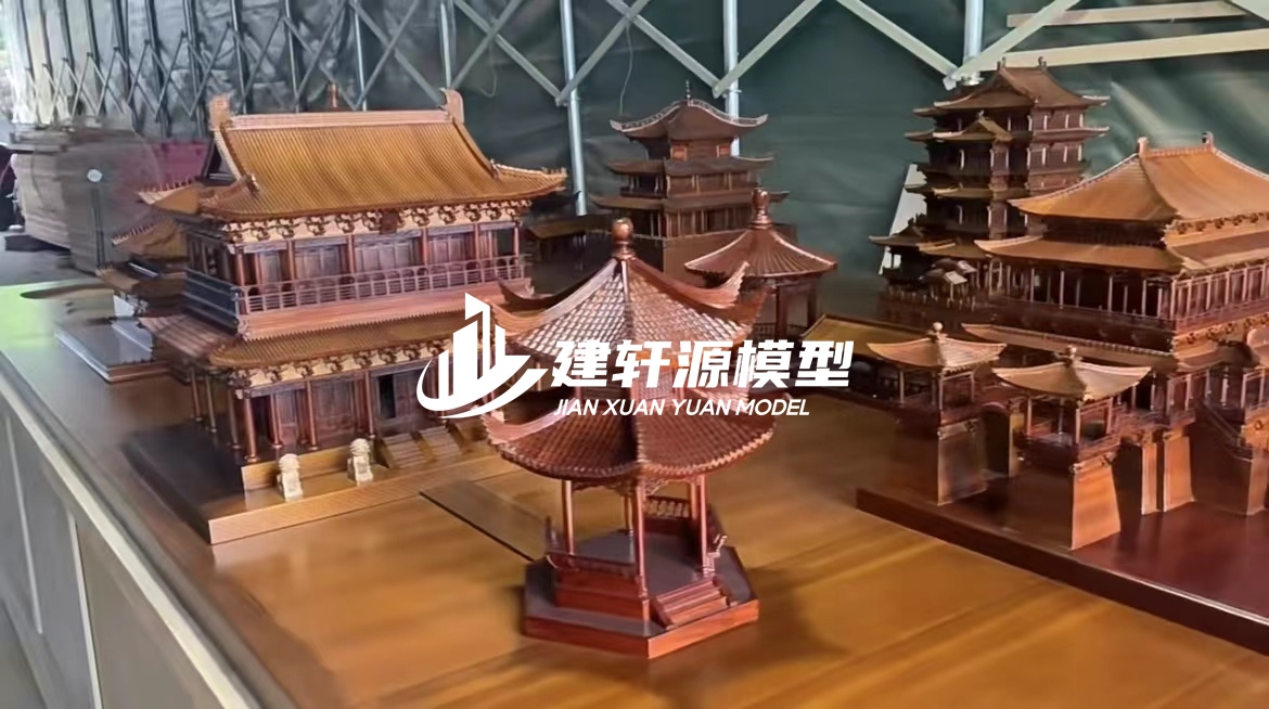 青白江古建模型制作